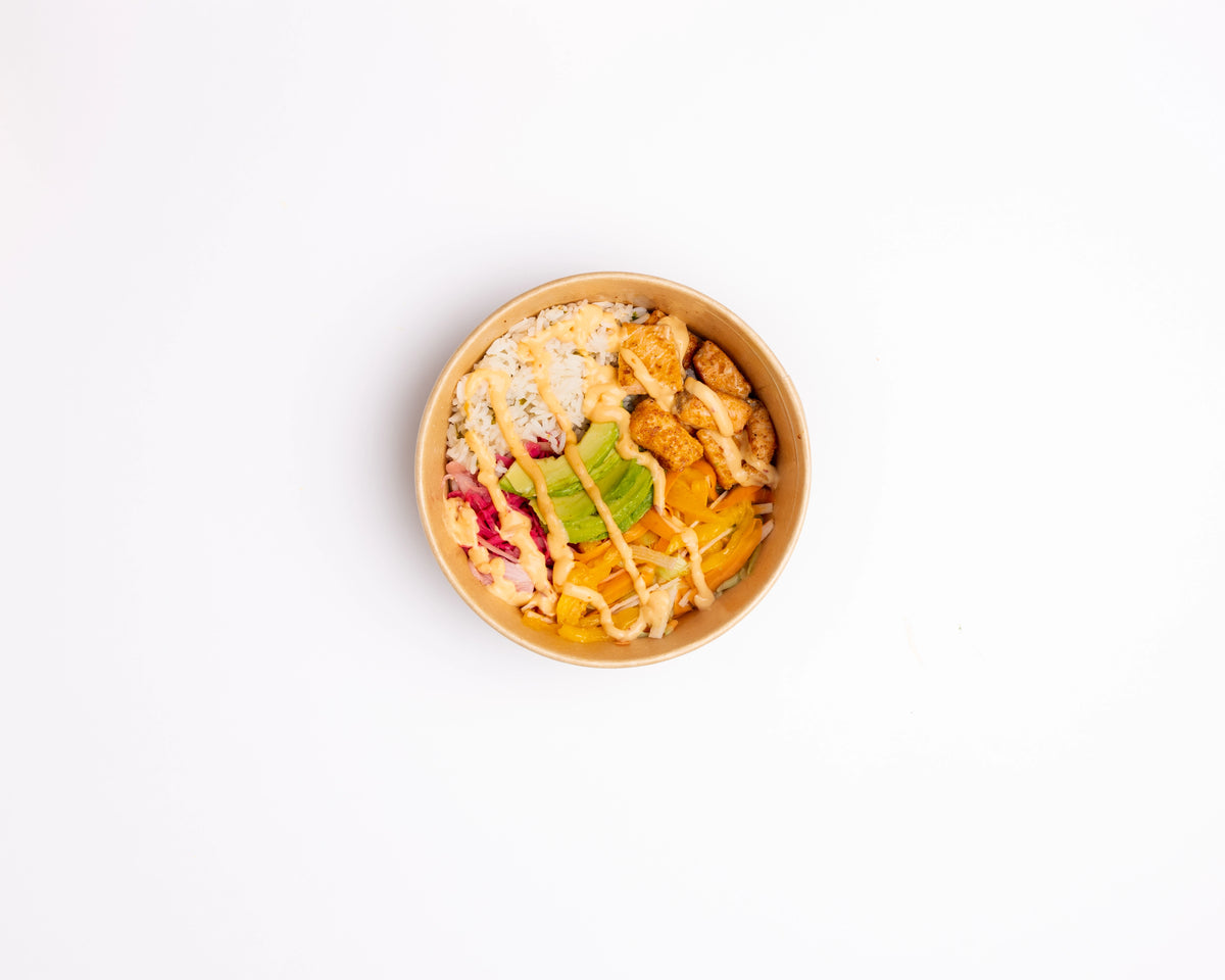 Rainbow Salmon Bowl